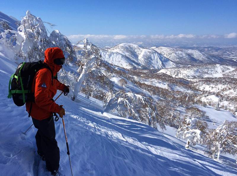 Japan backcountry skiing