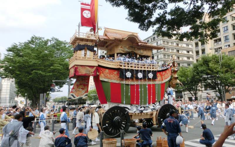 Gion Festival Parade Traditional Float