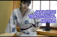 Having a traditional Japanese style hotel (Ryokan) experience