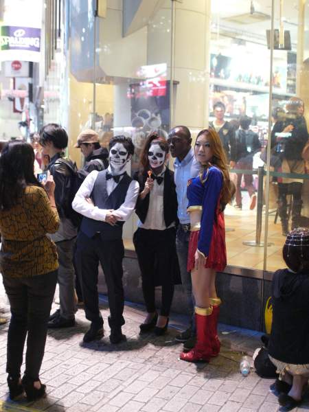 Shibuya Halloween party costumes
