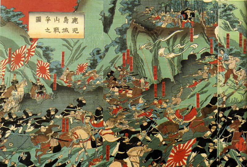 Last Samurai - battle of Shiroyama