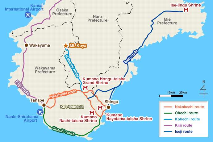 Kumano Kodo route
